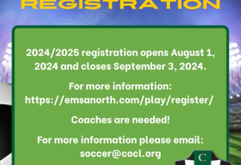 COCL Indoor Soccer Registration