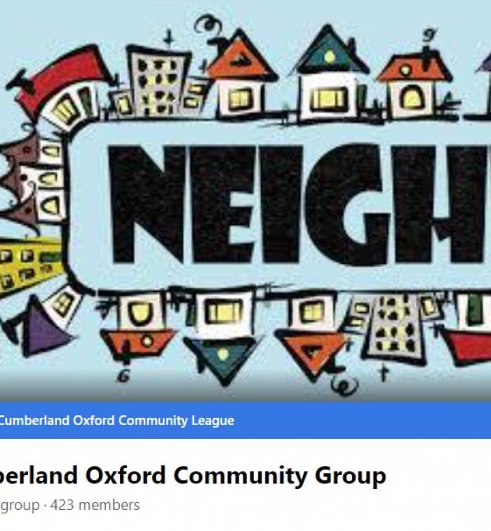 Cumberland-Oxford Community League Facebook Group 